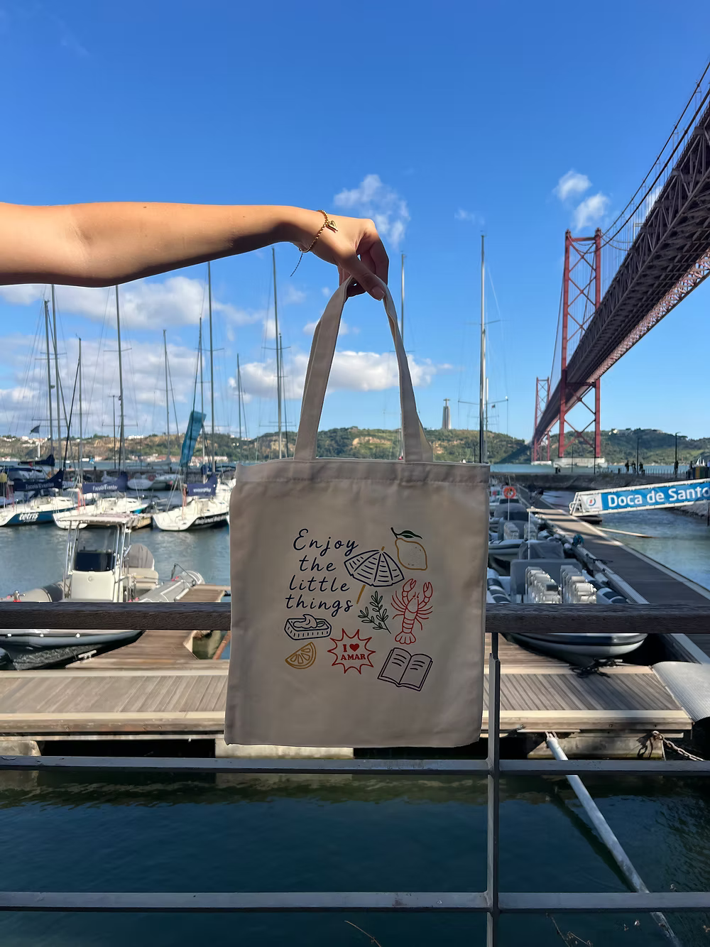 Tote bag A.MAR