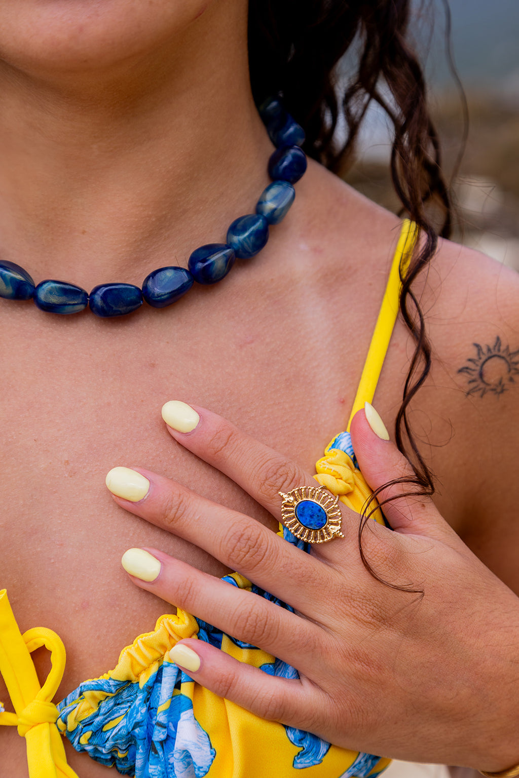 Anel Sol de Bahia